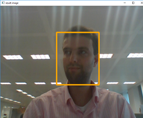 Face detection in action