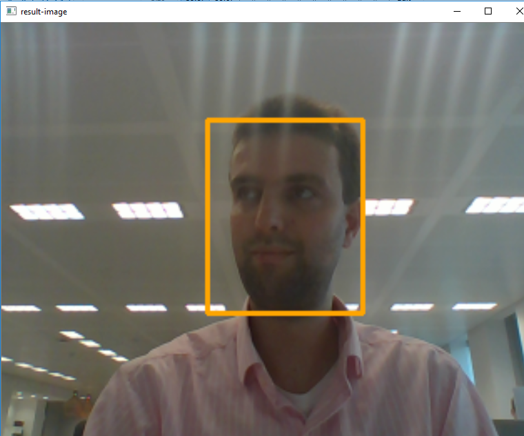 Detecting and tracking a face with Python and OpenCV